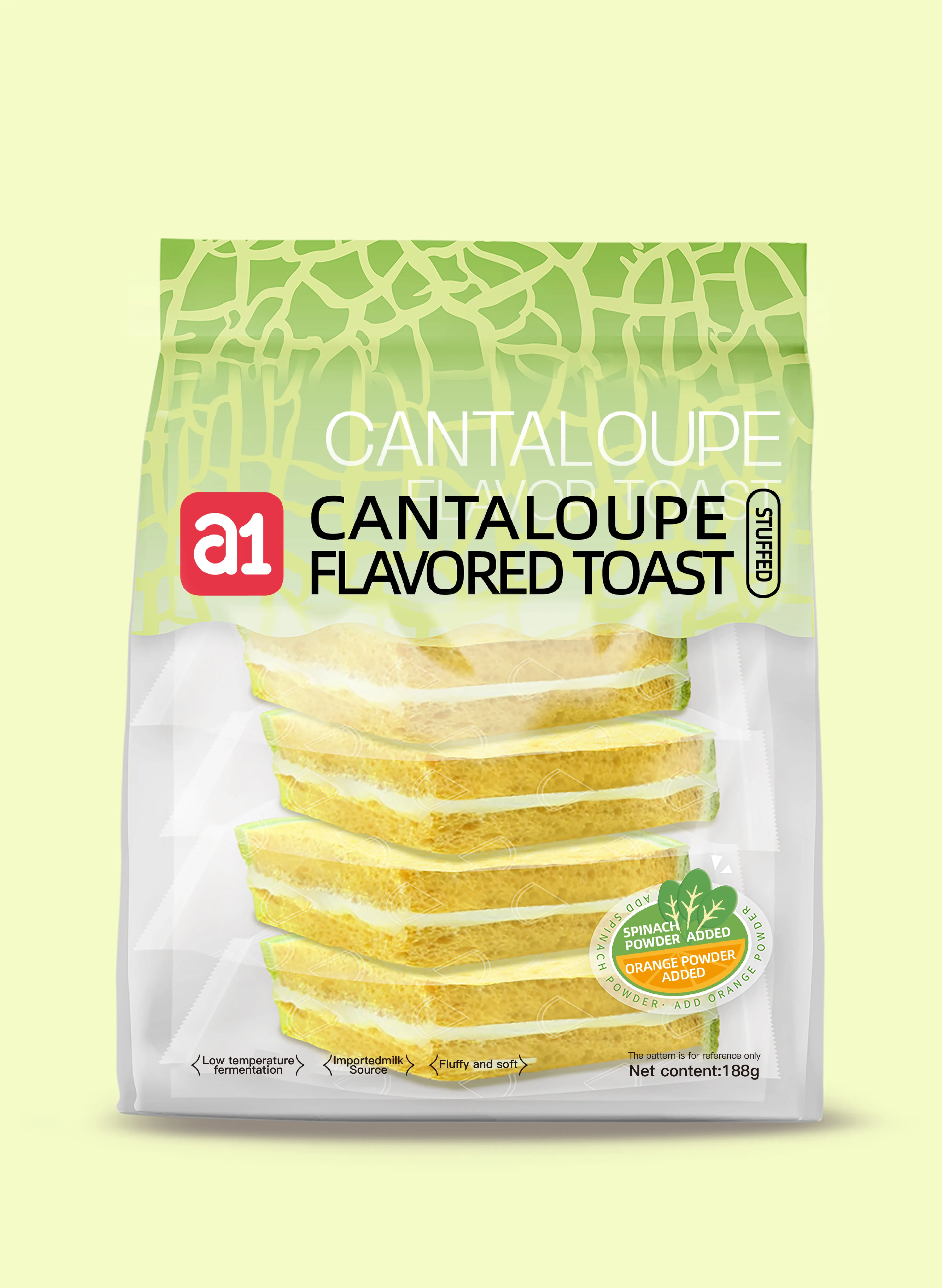 a1 PAIN DE MIE FOURRÉ SAVEUR MELON