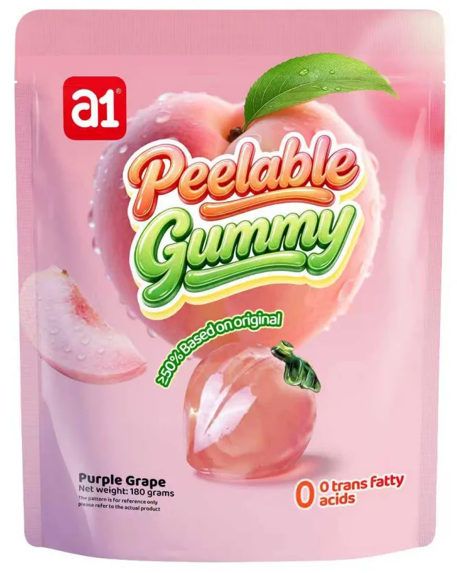 Gummy Pelable (Pêche Blanche)