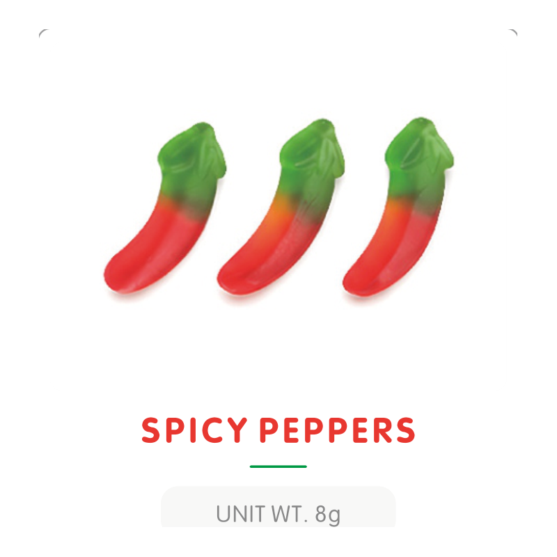 Bonbon Gummy Piment Épicé