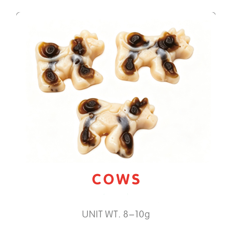 Bonbon Gummy en Forme de Vache
