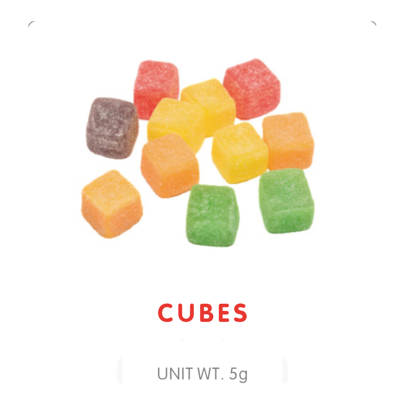 Bonbon Gummy Cube