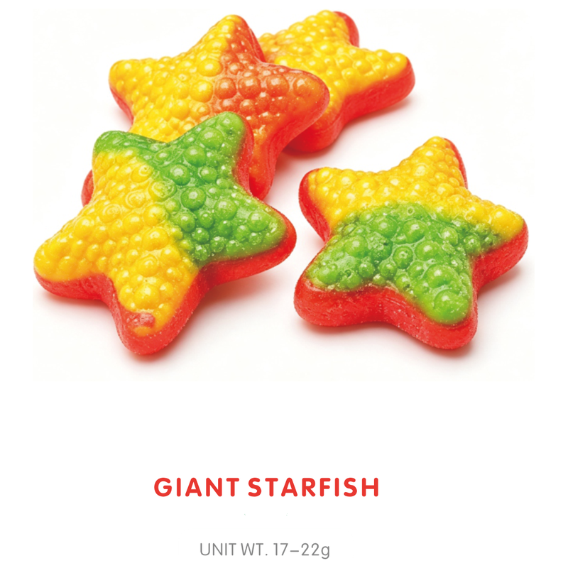 Bonbon Gummy Géant Étoile de Mer