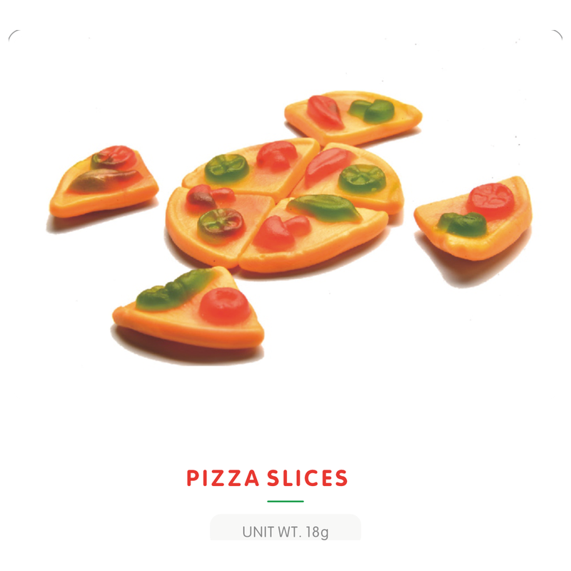 Bonbon Gummy Part de Pizza