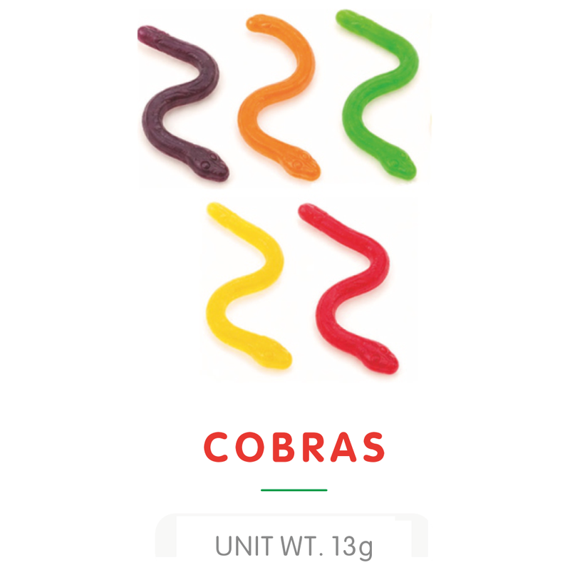 Bonbon Gummy Serpent Cobra