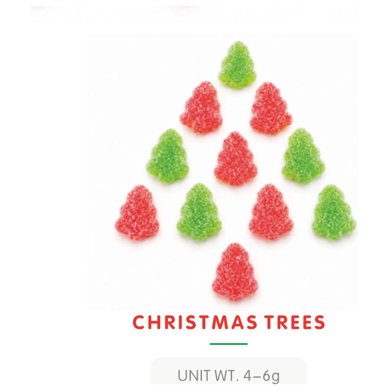 Bonbon Gummy Sapin de Noël