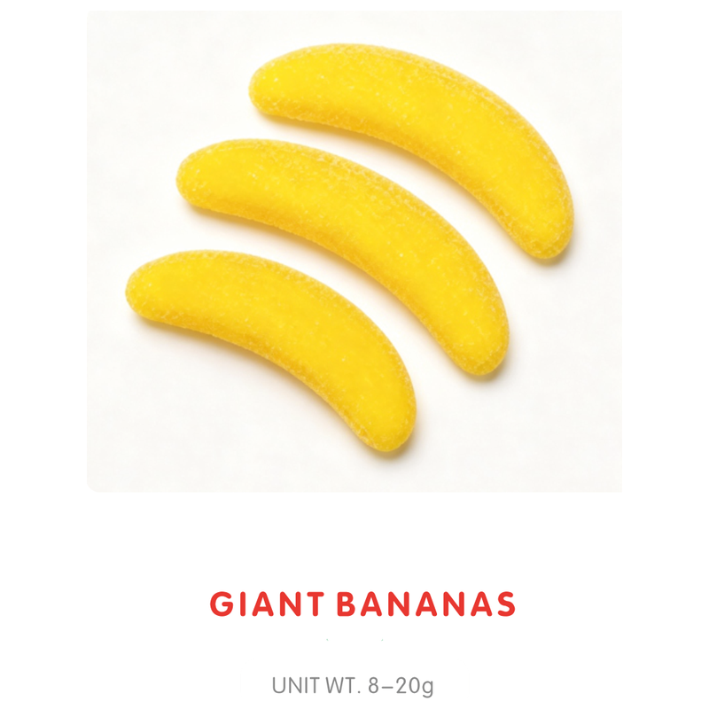 Bonbon Gummy Géant Banane