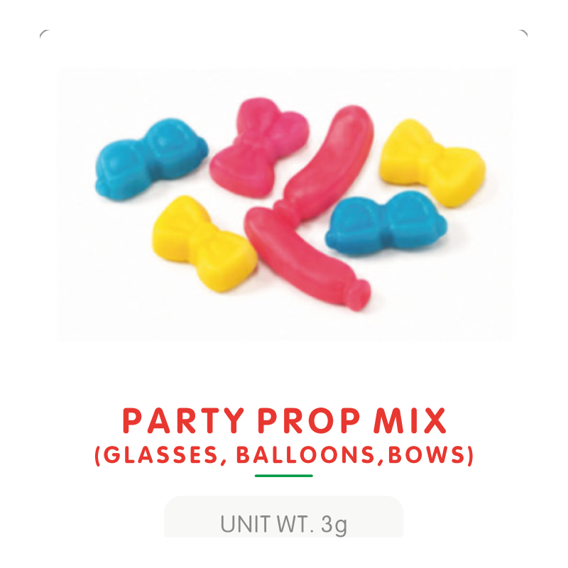 Bonbon Gummy Mélange Accessoires de Fête