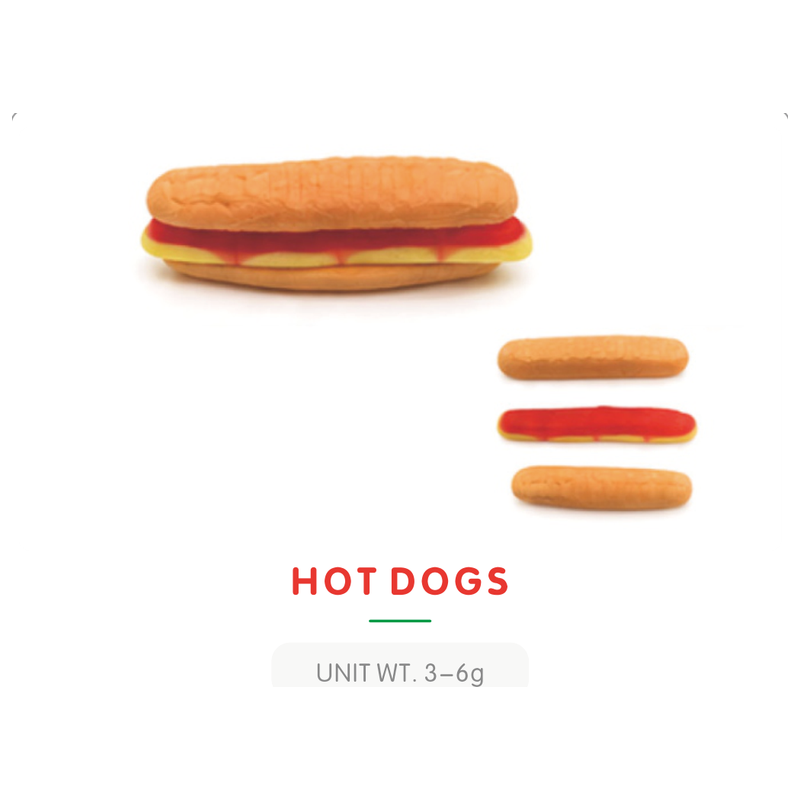 Bonbon Gummy Hot-Dog
