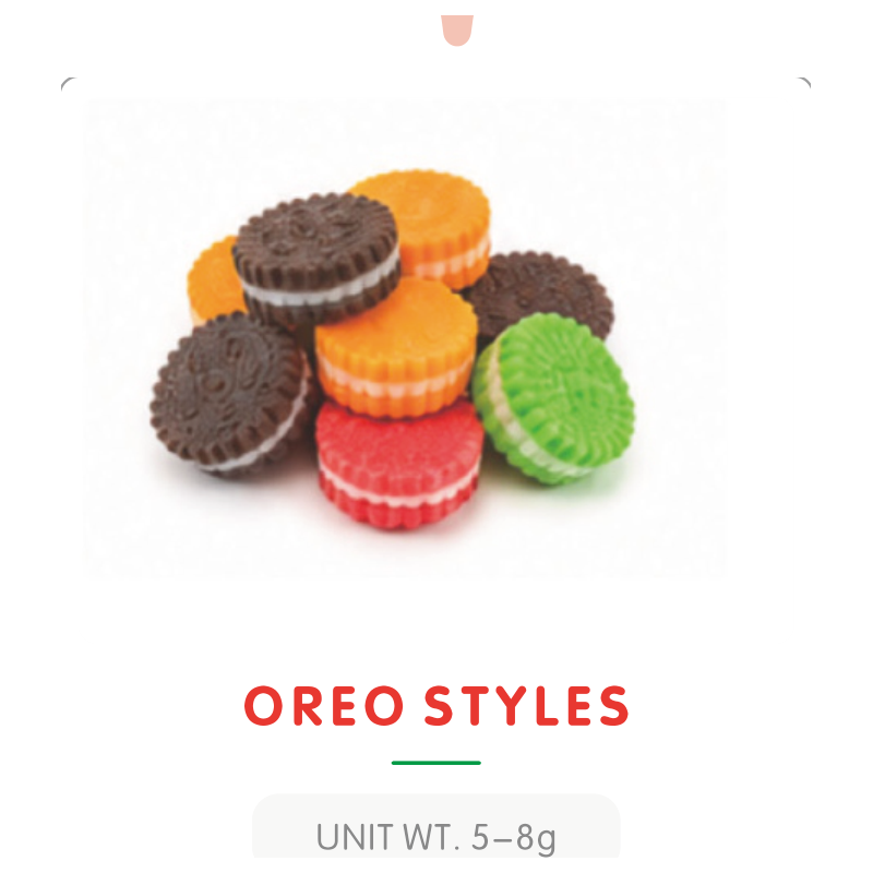 Bonbon Gummy Sandwich Style Oreo
