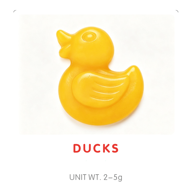 Bonbon Gummy en Forme de Canard