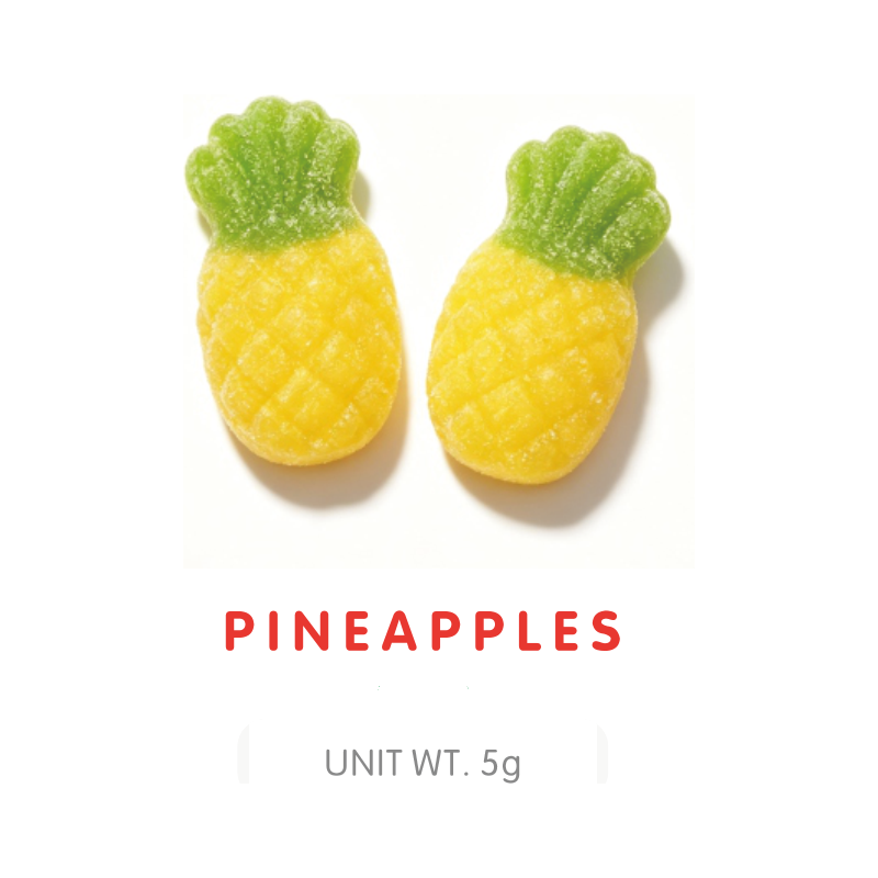 Bonbon Gummy à l'Ananas