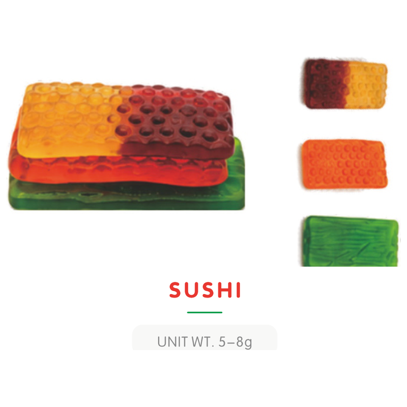 Bonbon Gummy Sushi