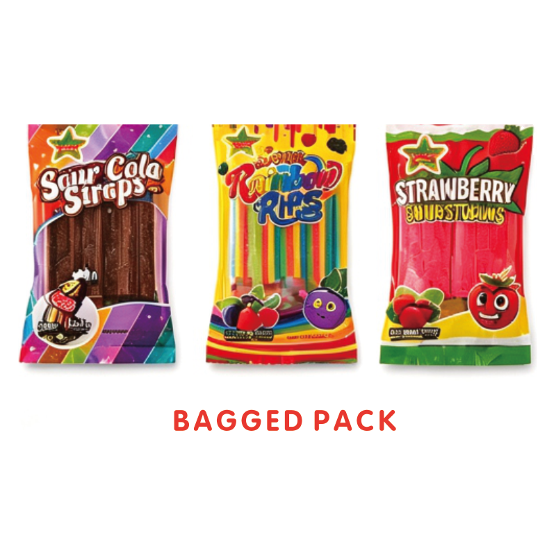 Gummies Ruban Fraise en Sachet