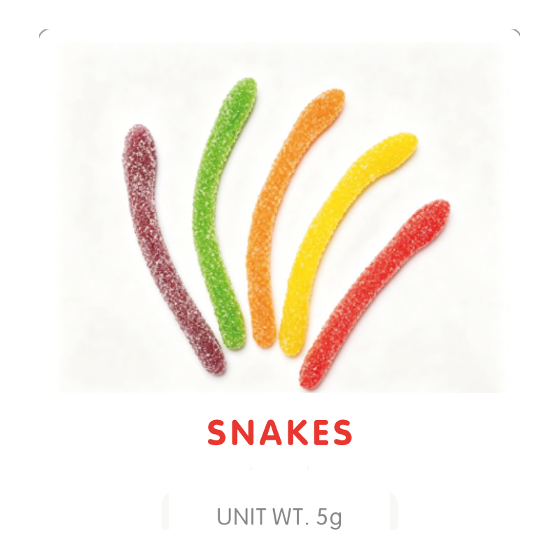 Bonbon Gummy Serpent Acide