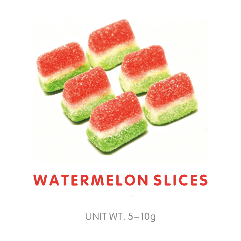 Bonbon Gummy Tranches de Pastèque