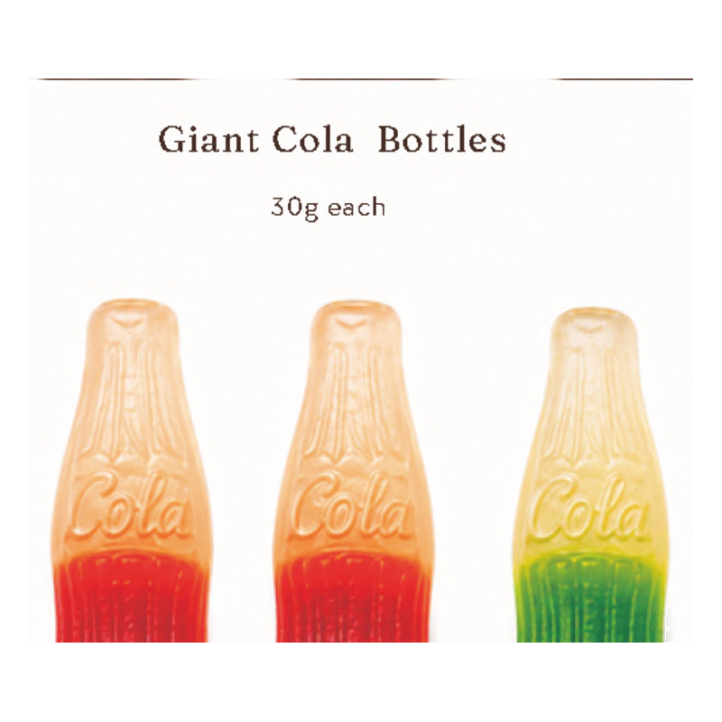 Bonbon Gummy Géant Bouteille Cola