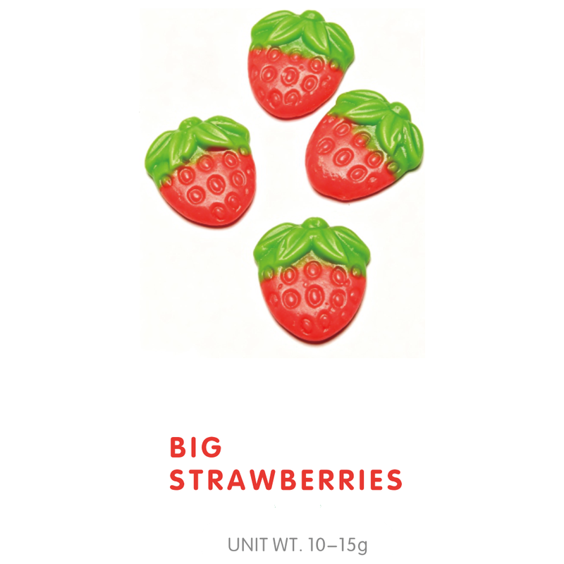 Bonbon Gummy Grand Fraise