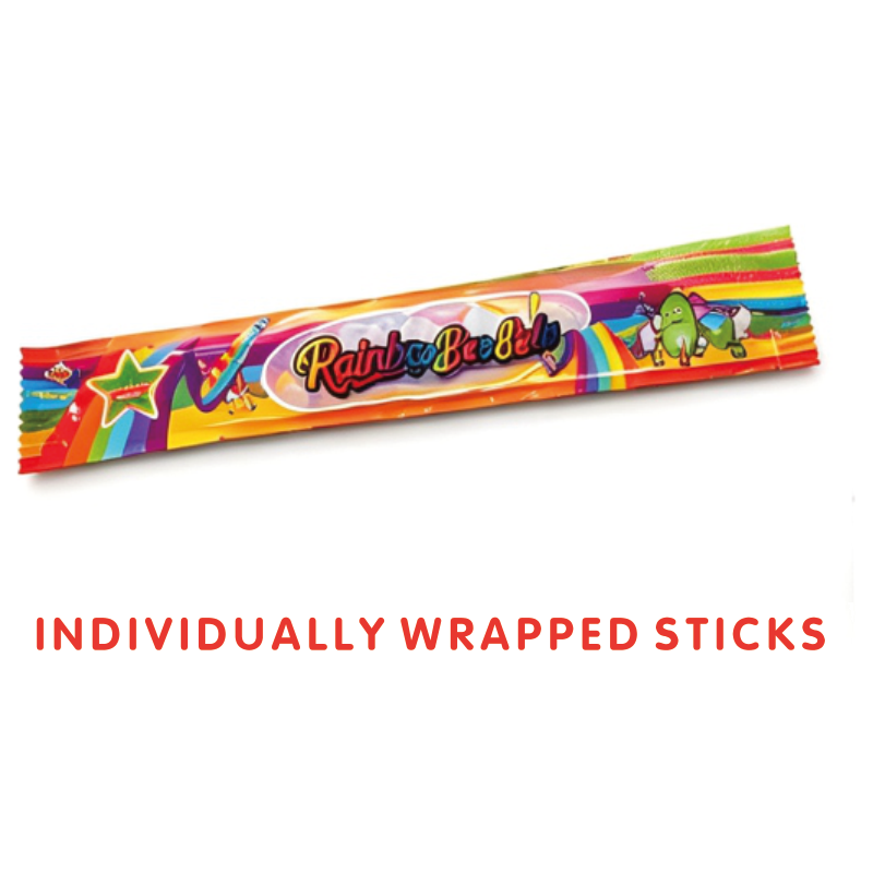 Bâtonnets Gummy Emballés Individuellement