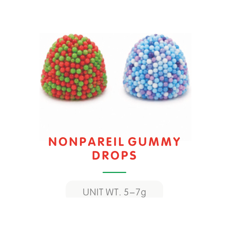Gouttes Gummy Nonpareil