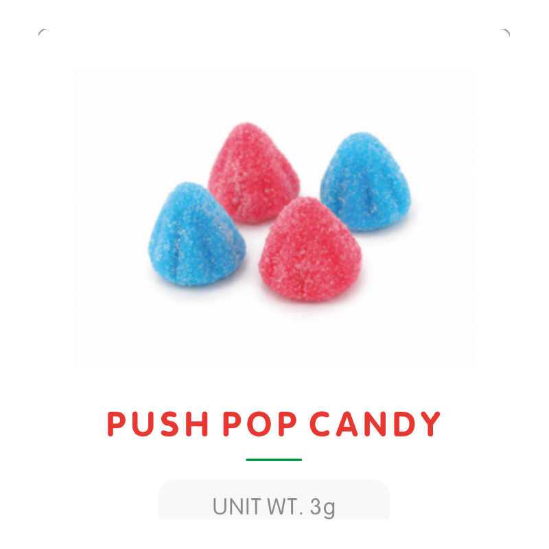 Bonbon Gummy Push Pop