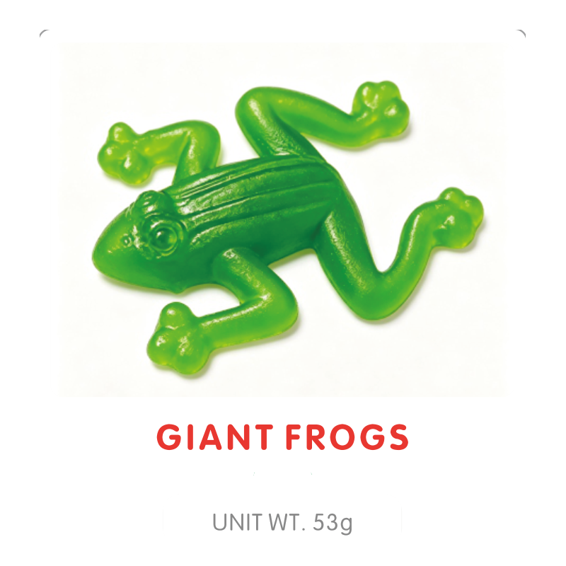Bonbon Gummy Géant Grenouille