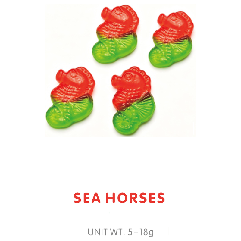 Bonbon Gummy Hippocampe