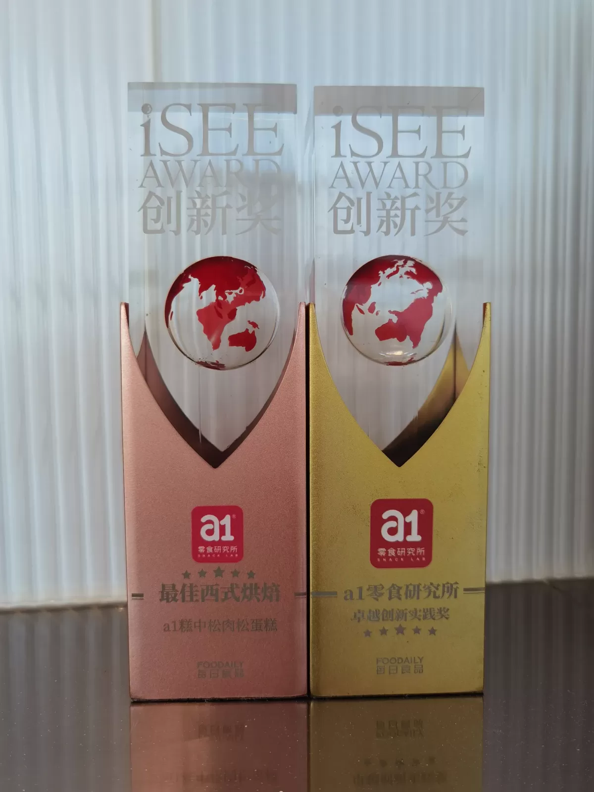 a1 recevant le iSEE Innovation Award 2021 — la stabilité documentée est ce qui garde une ligne gagnante référencée