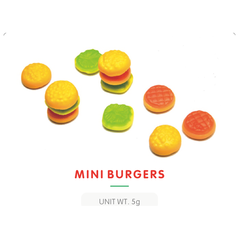 Bonbon Gummy Mini Burger