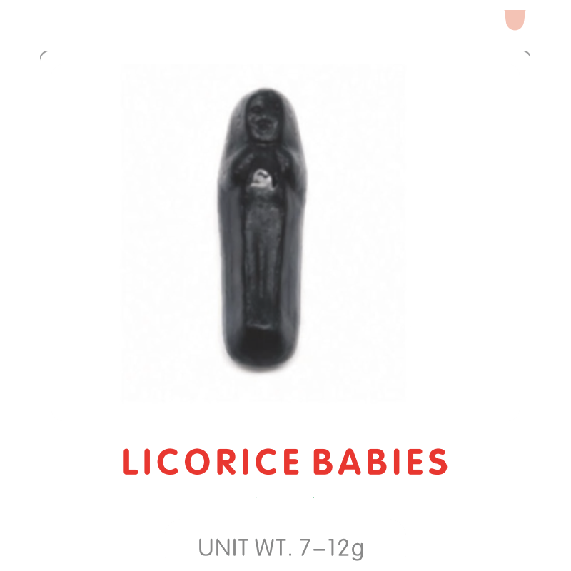 Bonbon Gummy Bébé Réglisse