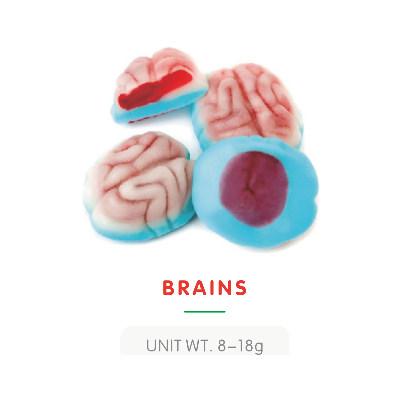 Bonbon Gummy Cerveau Rose