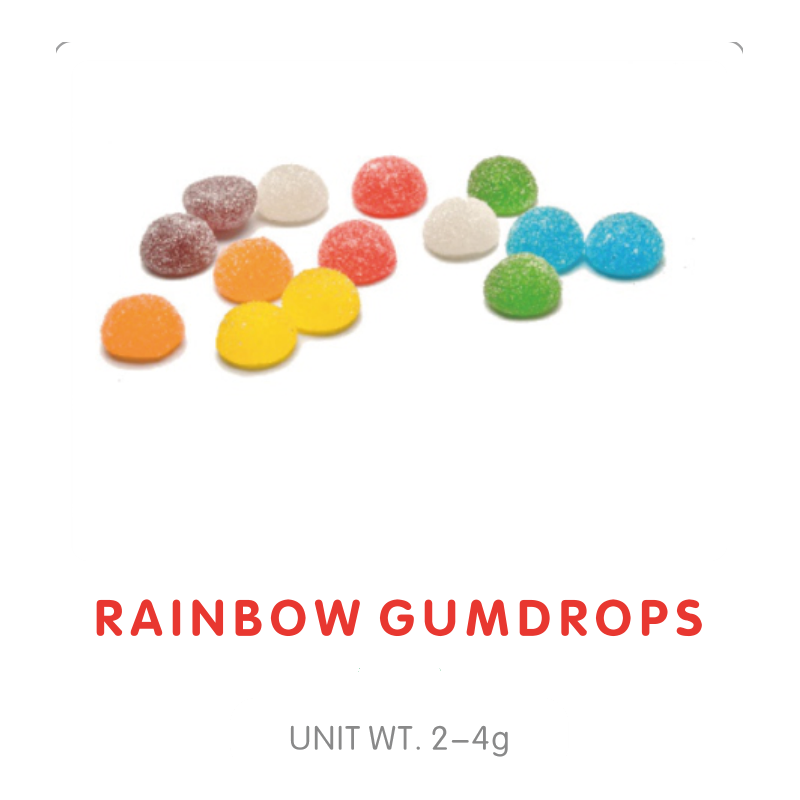 Bonbon Gumdrop Arc-en-Ciel