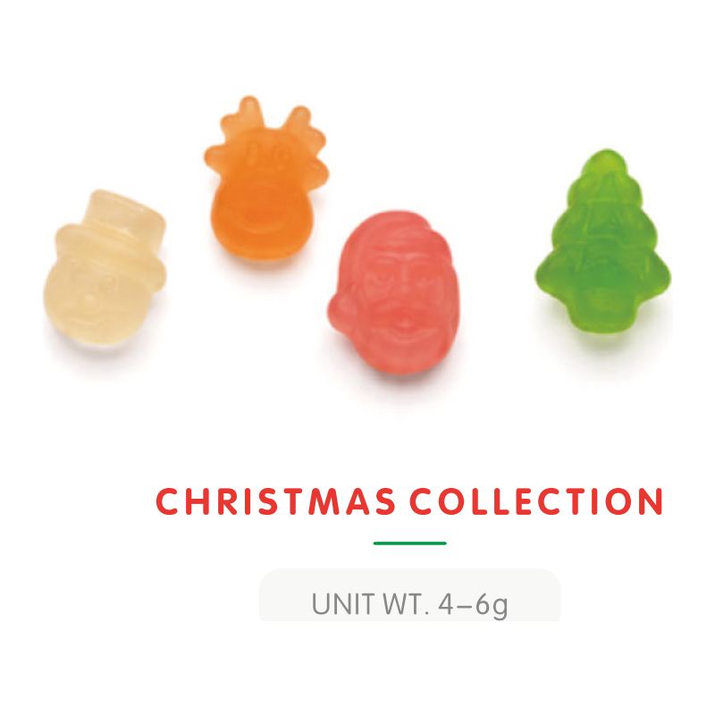 Bonbons Gummy de Noël Assortis