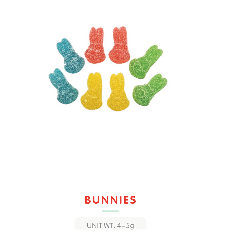 Bonbon Gummy Lapin de Pâques