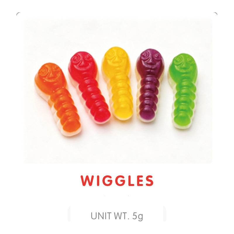 Bonbon Gummy Vers Frétillants