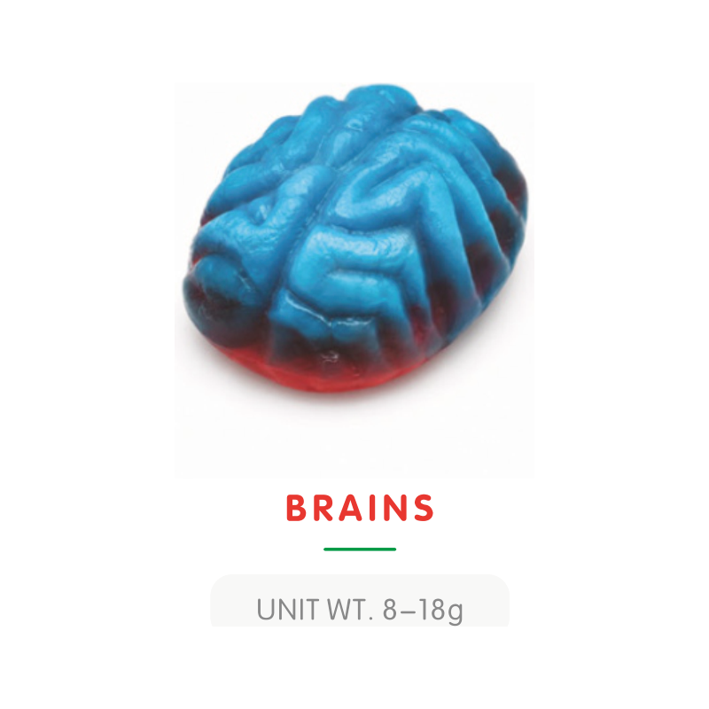 Bonbon Gummy Cerveau Rouge